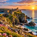 Coastal castle stop on a Cornwall Ramble